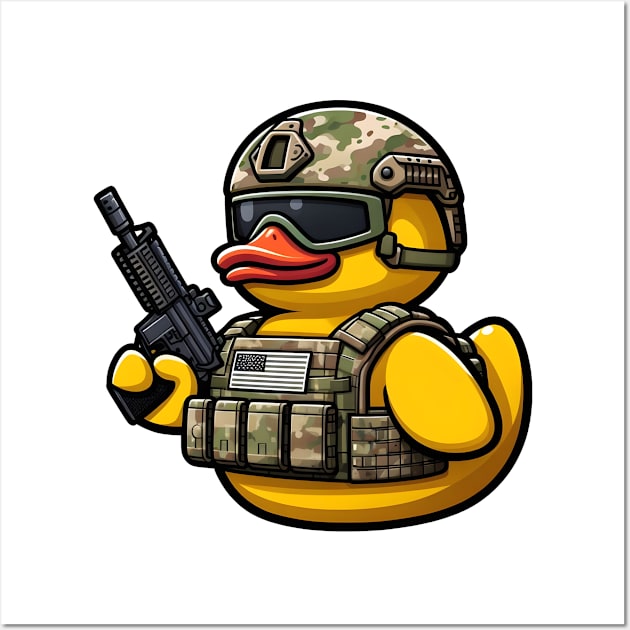 Rubber Duck Wall Art by Rawlifegraphic